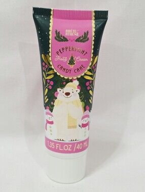 Kohl's Arete Athene PEPPERMINT CANDY CANE Hand Cream Holiday 1.35 oz/40mL New